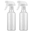 TTTred Plastic Spray Bottles (2 Pack 10 oz), Leakproof Adjustable