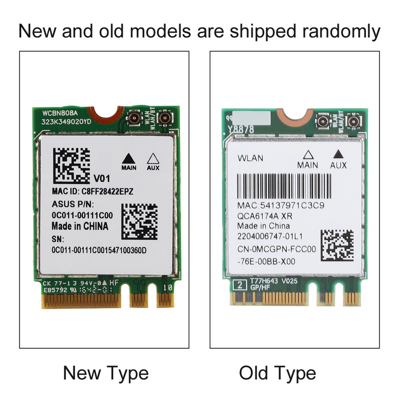 High Speed Wireless Bluetooth 4.1 Original Network Card for ASUS