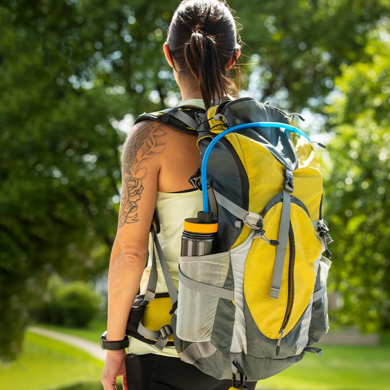 Giraffe Bottle Journey Hydration System, Insulated Stainless Steel Bottle, 36