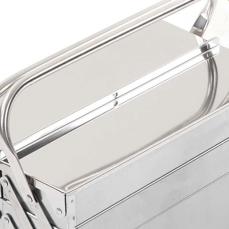 Cantilever Tool Box Organizer, Heavy Duty Metal Cantilever Tool Box