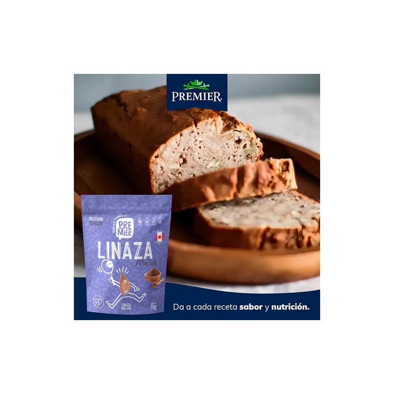 Linaza molida Premier 1kg