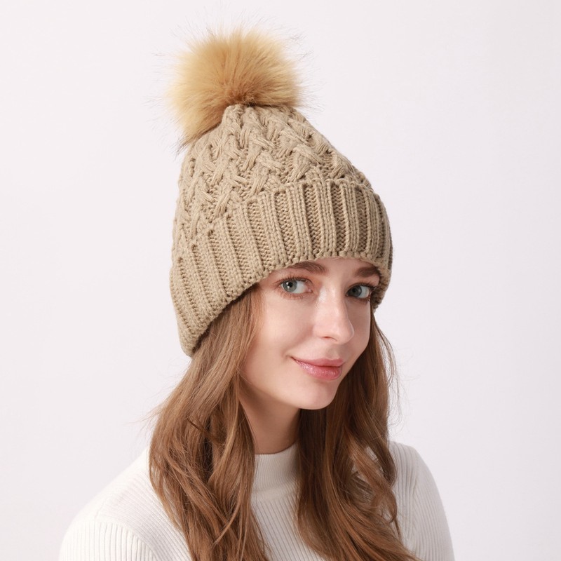 Warm Heating Knitted Hat Electric Soft USB Rechargeable Warming Hat
