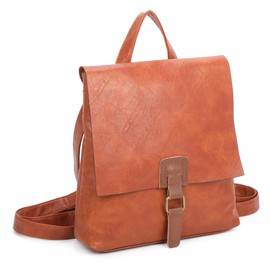 irisaa Women's Backpack, Daypack Bag, Small Backpack Handbags, Mini Shoulder Bag for Women and Girls, brown