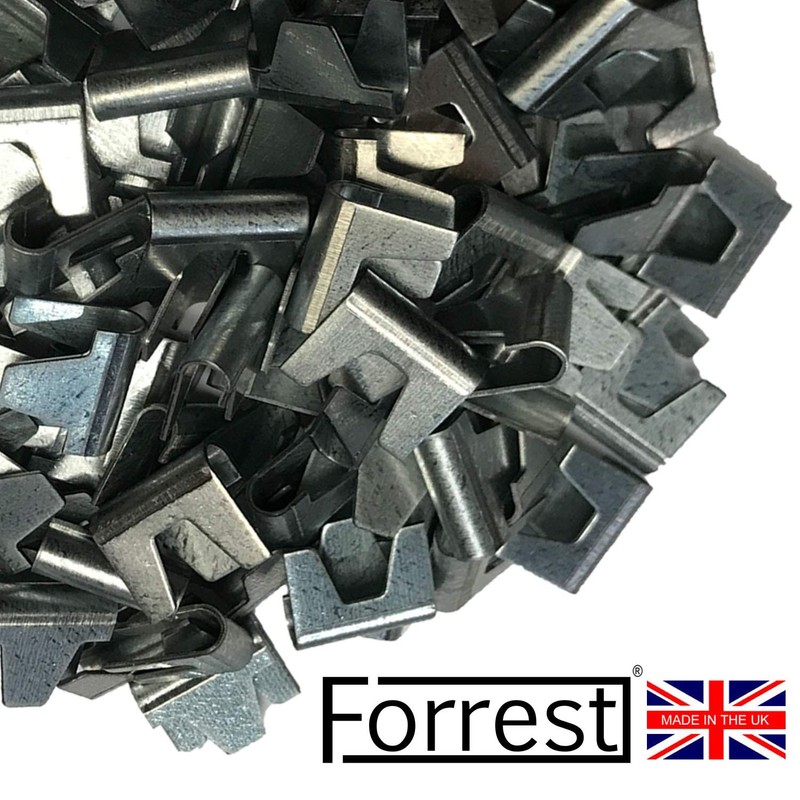 Wire mesh Clips 250QTY Forrest Ideal for cage Aviary Repair