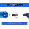 SALI 2PCS Core Drill Bit Adapter 5/8"-11 Thread Male to