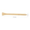 BIUDECO Practical Golf Tees 50pcs Bamboo Ball Markers Long Roll