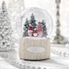 Things REMEMEBRED Engraved Plaid Gnome Trio Snow Globe (Free Customization)