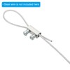 TOP-VIGOR 25Pcs Steel Wire Rope Cable Clamp, M3 Double Hole