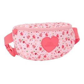 Safta VMB IN Bloom Bum Bag for Children, Ideal for Teenagers and Children of Different Ages, Comfortable and Versatile, Quality and Resilience, 23 x 9 x 14 cm, Pink, Estándar,, pink, Casual