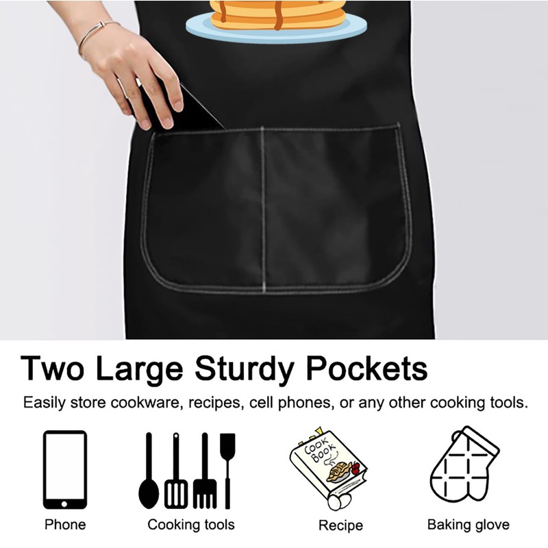 LEVLO Pancake Maker Gift Pancake Chef Apron pancake gift ideas