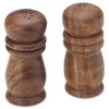 Acacia Wood Salt & Pepper Shakers 4 inch Tall