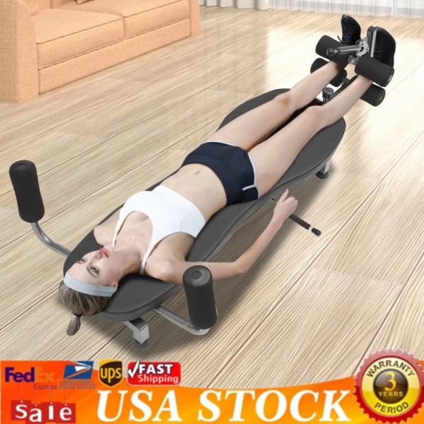 Unbranded Inversion Traction Table Back Stretcher Decompression Bench for Back