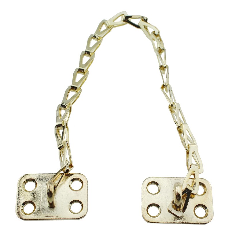 TAODAN Furniture Chain Hardware 12 Inch Long Solid Polished Brass