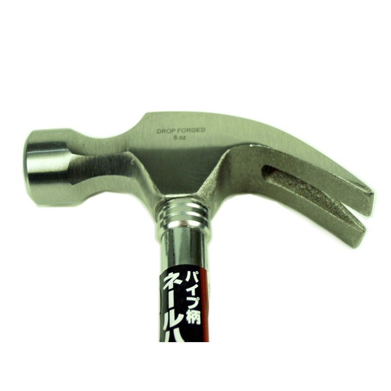E-Value Pipe Handle Nail Hammer H Hardened Pipe 8.1 oz