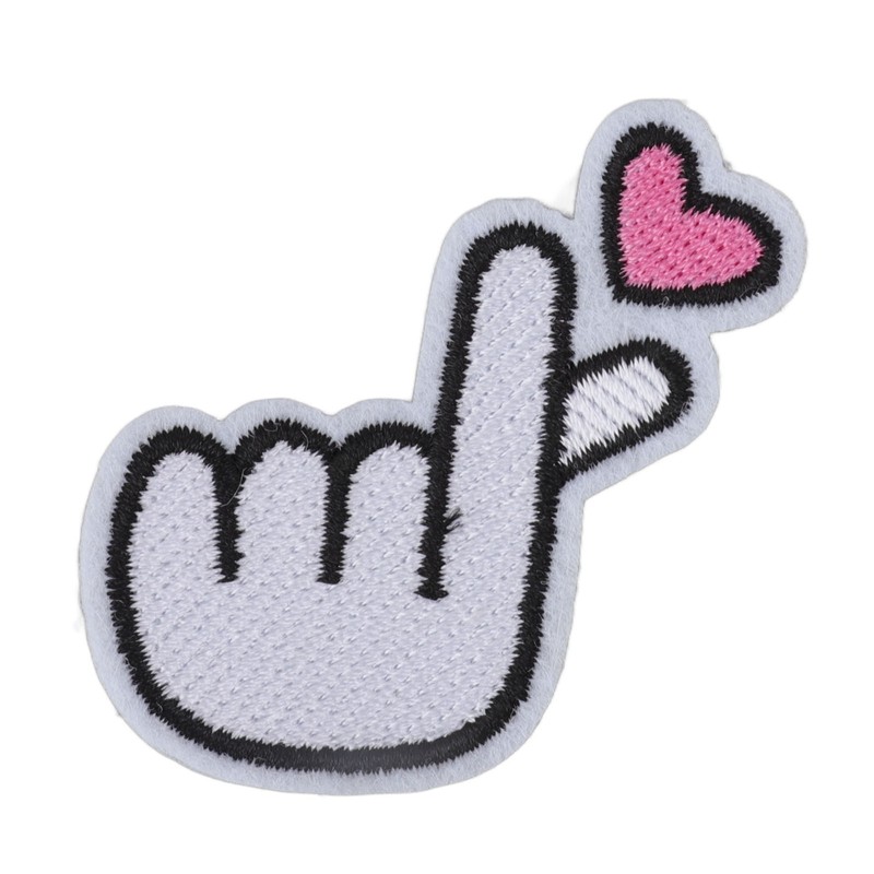 30Pcs Gesture Patches Love Heart Design Premium Cotton Strong Adhesion