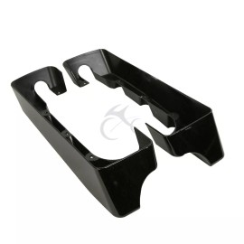 TCMT 4" Hard Stretched Saddle Bag Extensions Fit For Harley Davidson Touring 94-13