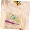 GANAZONO Beautiful Flower Themed Bookmark Lightweight Floral Page Marker for