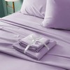 BYSURE 6 Pieces Bed Sheets Set(King, Lavender) - Hotel Luxury