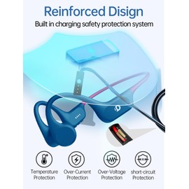 Charging Cable for DEMICEA LibreRun Pro X13 Bone Conduction Headphones - Open Ear Headphones,Magnetic USB Charging Cable USB Flexible Charger Cord Cable Accessories，（2 Pack）