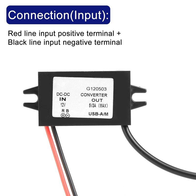 Convertidor Buck DC-DC Módulo de Fuente de Alimentación Reductor USB