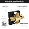 Tub and Shower Valve Body for D Shower Faucet, Works