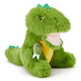 Zappi Co T-Rex Dinosaurier 18 cm Plüschtier Realistisches Weiches Kuscheltier aus der Urzeit, Authentisch & Lebensecht, Ideal für Spiel & Dinosaurier-Liebhaber, Auf TikTok vorgestellt (18cm Länge)