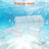 Large Ice Chilled Condiment Caddy，Chilled Condiment Containers Server with Lids