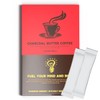 Charcoal Butter Coffee, With Activated Charcoal and 4 Types of
