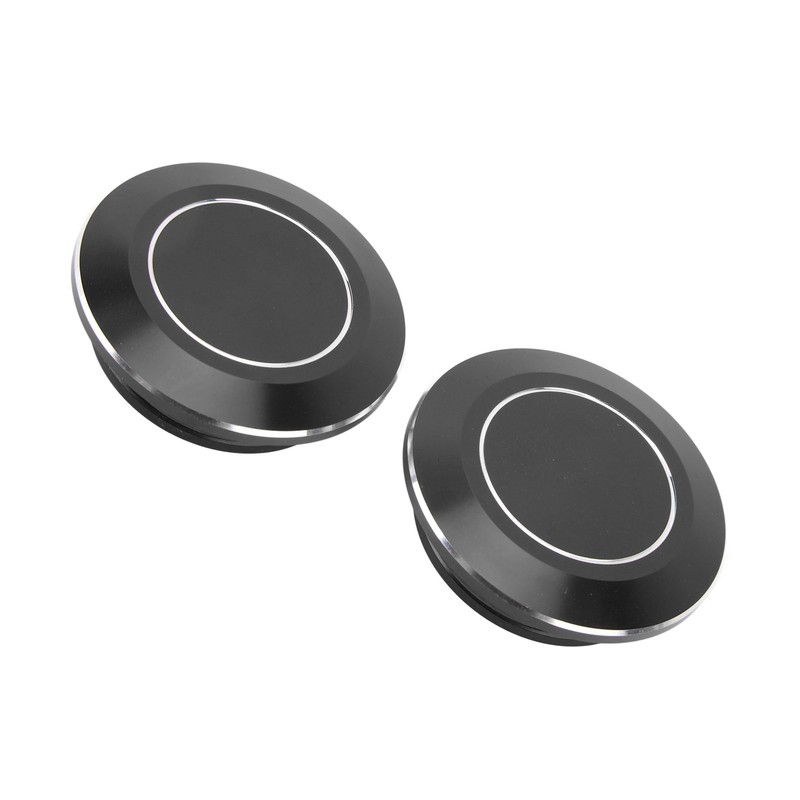 2pcs Motorcycle Frame Hole Cap CNC Aluminum Dustproof Frame Hole