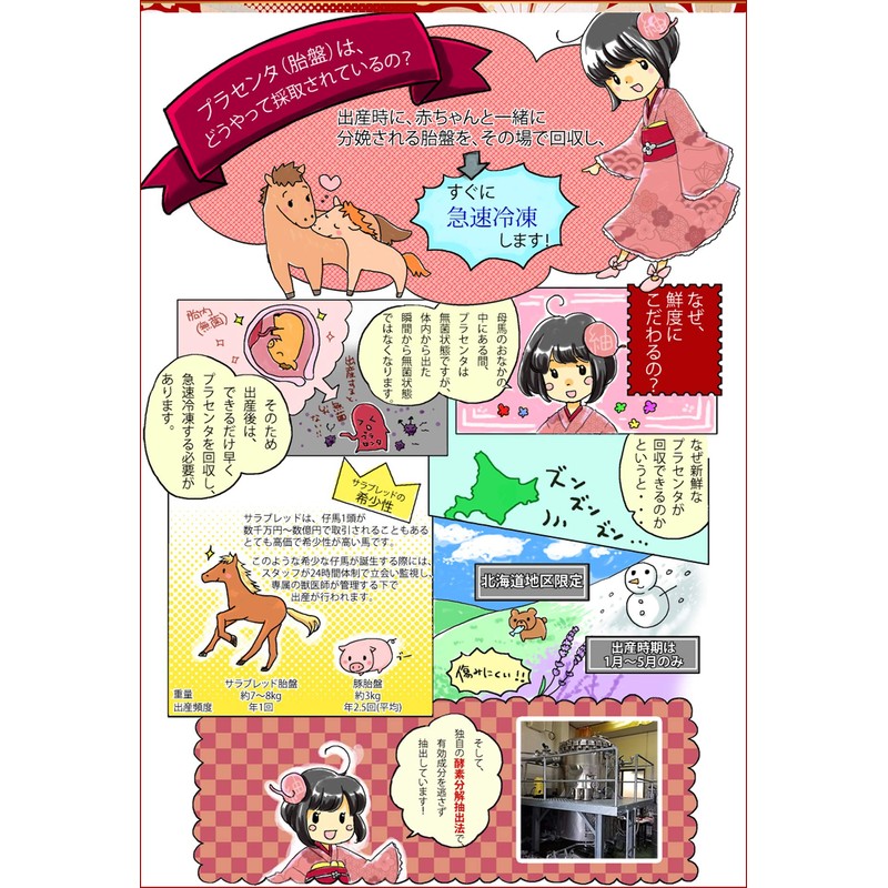 Tsumugi Placenta Lotion (Made in Japan Horse Placenta) Tsumugi Lotion,