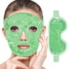 2PCS Máscaras de Hielo para Ojos y Cara, Mascarilla de