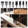 Rocaris 39 Pack Woodworking Chamfer Drilling Tools, Including Countersink Drill