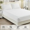 LINENOVA 3-Piece Bamboo Fitted Sheet Set - Queen, 2000TC Ultra