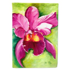 Caroline's Treasures JMK1176GF Orchid Garden Flag Mailbox Flag Decorative Yard Flag Banner Outside Patio Artwork Yard Flower Beds, Garden Size, Multicolor