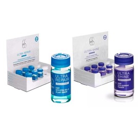 Lendan Care Series Ultra Recovery Kit - Set of 1 Box Ultra Repair + Shine Shots, 6 x 0.34fl.oz - Concentrado de Reparacin y Brillo
