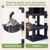Globlazer C51 Corner Cat Tree Condo for Indoor Cats, 51in