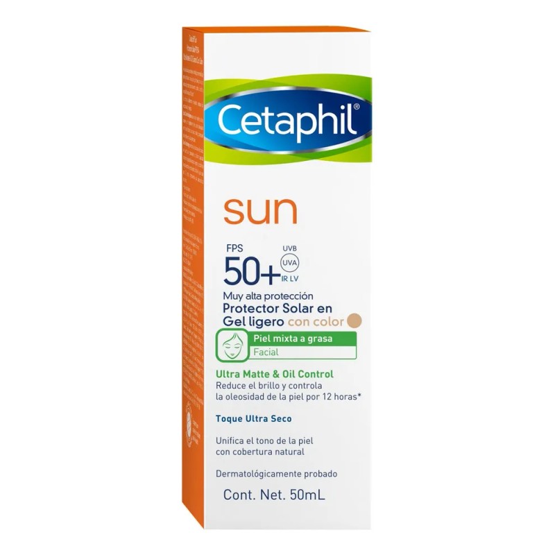 Protector solar Cetaphil Sun Ultra Matte & Oil Control Con