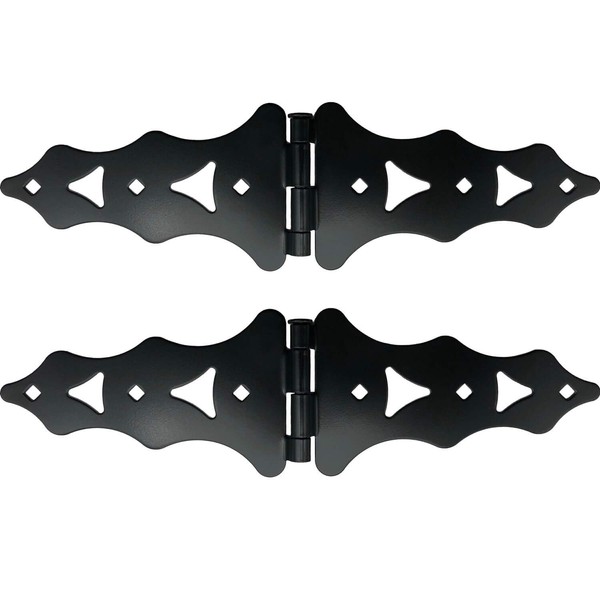 Wood Gate Hinges - Wood Fence Hinge Gate Kit, 8"