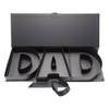 Kafucize Empty Father's Day DAD Letter Shaped Gift Box, Empty