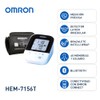 OMRON Baumanómetro digital de brazo 7156T con Bluetooth y brazalete