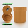 ISLANDSAFE Diversion Safe, Secret Hidden Key Safe Lock Box, Flower