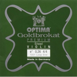 ゴールドブロカット プレミアム バイオリンE線 (0.26ループエンド)