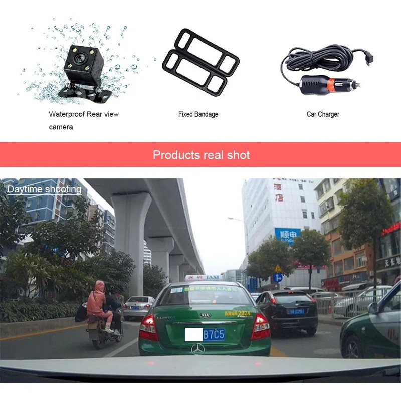 Camara De Reversa Espejo Retrovisor Accesorios Para Autos Hd