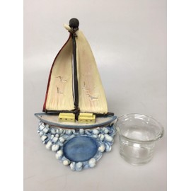 Sailboat Votive Candle Holder