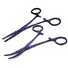 2 Pcs Pet Groomer Dog/Cat Hemostat Forceps 5.5" Hair Puller