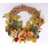 Artificial Flower Half Wreath