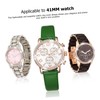 Mipcase Rhinestone Watch Protector Case for Watch Elegant Rose Gold