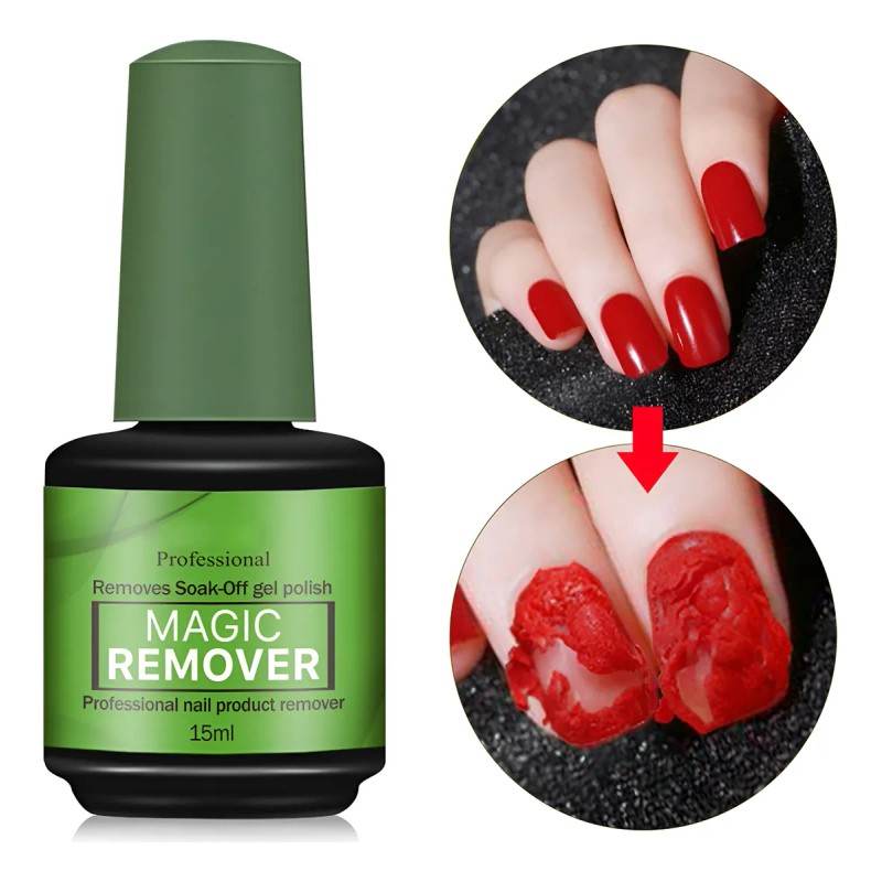 Aliver Remover Gel - Quita Gelish Gel Acrilico , 15ml