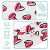 otnrnondcl Wide Headbands for Women, pink hearts Hairband for Women