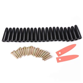 WinSpin Spinning Wheel Red Pointer, Pegs & Nuts Replacement Kit Prize Wheel Replacement Parts for Game Tradeshow Carnival, (20 Pegs, 20 Nuts and 2 Pointers)